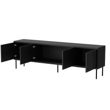 RTV spintelė ABI 4D 200x38x62 juoda matinė