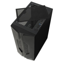 iBox CETUS 908 Midi Tower, juodas iBox CETUS 908 Midi Tower, juodas