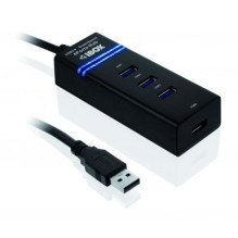 iBox IUH3FB interface hub 5000 Mbit / s Black iBox IUH3FB interface hub 5000 Mbit / s Black