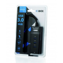 iBox IUH3FB interface hub 5000 Mbit / s Black iBox IUH3FB interface hub 5000 Mbit / s Black