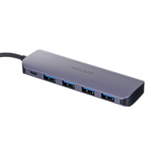 UNITEK H1107A sąsajos šakotuvas USB 3.2 Gen 1 (3.1 Gen 1) Type-A 5000 Mbit/s Pilkas UNITEK H1107A sąsajos šakotuvas USB 3.2 Gen 1 (3.1 Gen 1) Type-A 5000 Mbit/s Pilkas