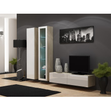 Cama Full cabinet VIGO '180' 180 / 40 / 30 sonoma / white gloss Cama Full cabinet VIGO '180' 180 / 40 / 30 sonoma / white gloss