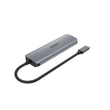 UNITEK H1107A sąsajos šakotuvas USB 3.2 Gen 1 (3.1 Gen 1) Type-A 5000 Mbit/s Pilkas UNITEK H1107A sąsajos šakotuvas USB 3.2 Gen 1 (3.1 Gen 1) Type-A 5000 Mbit/s Pilkas