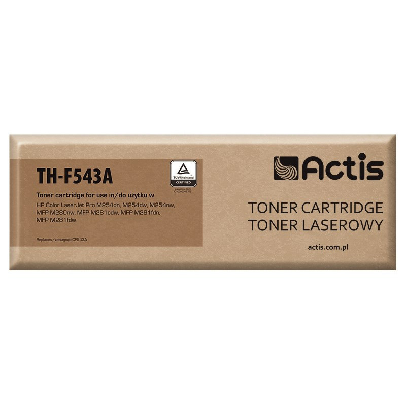 „Actis TH-F543A“ toneris (pakeičia HP 203A HP203A CB543A standartinę 1300 puslapių rausvą kasetę)