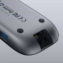 AUKEY CB-C71 sąsajos šakotuvas 5000 Mbps juodas