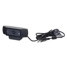 „Logitech C920e HD 1080p“ internetinė kamera, 1920 x 1080 pikselių, USB 3.2 Gen 1 (3.1 Gen 1), juoda