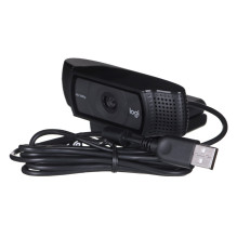 „Logitech C920e HD 1080p“ internetinė kamera, 1920 x 1080 pikselių, USB 3.2 Gen 1 (3.1 Gen 1), juoda