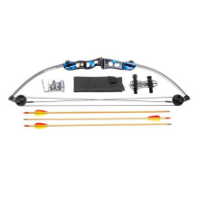 Poe Lang EK Firestar 25 LBS Carbon Blue Compound Bow