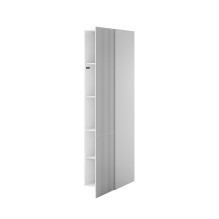 Wardrobe PAFOS 1D 45x55.5x198.5 white matt Wardrobe PAFOS 1D 45x55.5x198.5 white matt