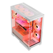 „Modecom Volcano SPACE APEX ARGB MIDI“ MIDI bokštas, baltas „Modecom Volcano SPACE APEX ARGB MIDI“ MIDI bokštas, baltas