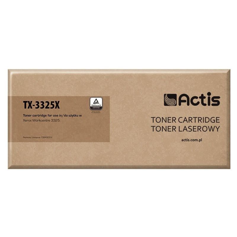 „Actis TX-3325X“ toneris (pakeičia „Xerox 106R02312 Standard 11000 puslapių juodo atspalvio)