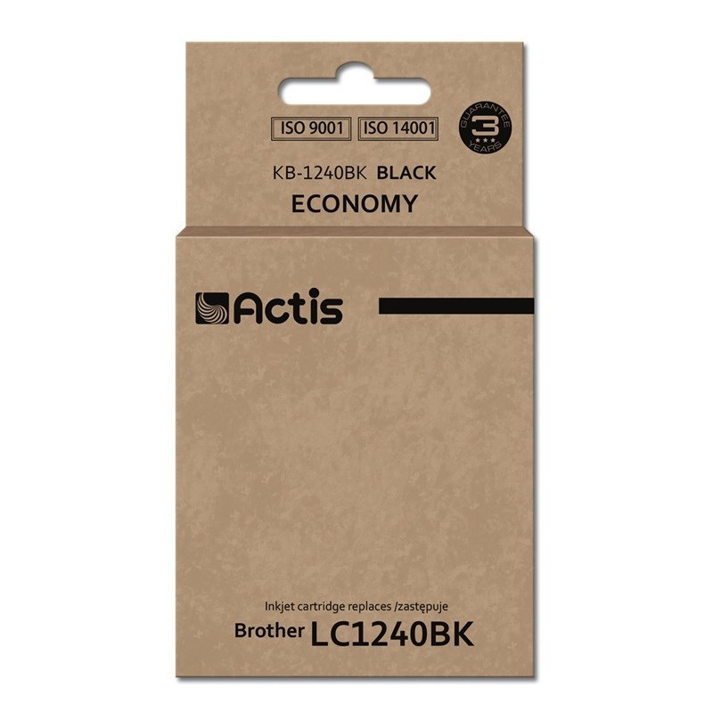 Actis KB-1240Bk Ink (replacement for Brother LC1240BK / LC1220BK Standard 19 ml 600 pages, black)