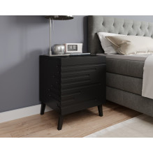 Cama naktinis staliukas NOVA 44x40x52 matinė juoda Cama naktinis staliukas NOVA 44x40x52 matinė juoda