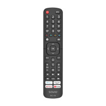 SAVIO RC-14 universalus nuotolinio valdymo pultas / pakaitalas HISENSE, išmaniesiems televizoriams