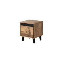 NORD bedside table 2 pcs. 40x38x45 cm oak wotan / anthracite NORD bedside table 2 pcs. 40x38x45 cm oak wotan / anthracite