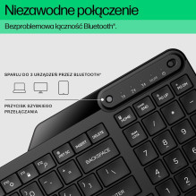 HP 460 daugiafunkcinė „Bluetooth“ klaviatūra