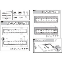 Adjustable Wall TV Bracket 37-85"