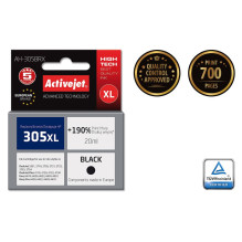 Activejet AH-305BRX ink (replacement for HP 305 XL 3YM62AE Premium 20 ml black) Activejet AH-305BRX ink (replacement for HP 305 XL 3YM62AE Premium 20 ml black)
