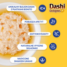 INABA Dashi Delights Chicken with cheese in broth - cat treats - 70g INABA Dashi Delights Chicken with cheese in broth - cat treats - 70g