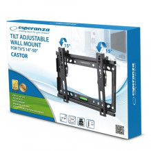 Esperanza ERW010 TV mount / stand 127 cm (50") Black Esperanza ERW010 TV mount / stand 127 cm (50") Black