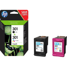 HP 301 2 juodų / trijų...