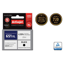 Activejet AH-651BRX Ink (replacement for HP 651 C2P10AE Premium 20 ml black) Activejet AH-651BRX Ink (replacement for HP 651 C2P10AE Premium 20 ml black)