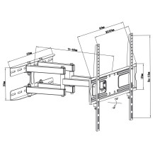 Maclean MC-760 monitor mount Maclean MC-760 monitor mount
