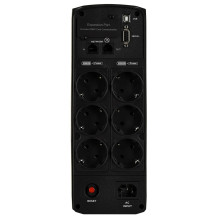 „CyberPower CP1350EPFCLCD“ nepertraukiamo maitinimo šaltinis (UPS), interaktyvus, 1,35 kVA, 780 W, 6 kintamosios srovės 