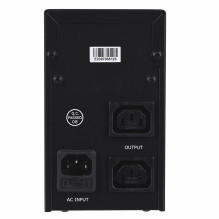 „Gembird UPS-PC-652A“ nepertraukiamo maitinimo šaltinis (UPS), interaktyvus, 0,65 kVA, 390 W, 3 kintamosios srovės lizda