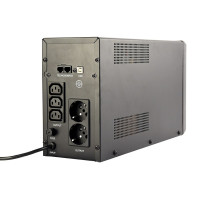 „Gembird EG-UPS-035“ nepertraukiamo maitinimo šaltinis (UPS), interaktyvus linijinis ryšys, 2 kVA, 1200 W, 5 kintamosios „Gembird EG-UPS-035“ nepertraukiamo maitinimo šaltinis (UPS), interaktyvus linijinis ryšys, 2 kVA, 1200 W, 5 kintamosios