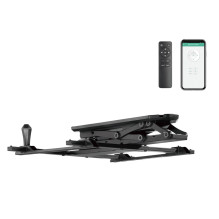 Maclean electric ceiling mount for TV, TUYA support, max VESA 600x400, for sloping walls, remote control, 32"-70&qu Maclean electric ceiling mount for TV, TUYA support, max VESA 600x400, for sloping walls, remote control, 32"-70&qu