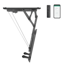 Maclean electric ceiling mount for TV, TUYA support, max VESA 600x400, for sloping walls, remote control, 32"-70&qu Maclean electric ceiling mount for TV, TUYA support, max VESA 600x400, for sloping walls, remote control, 32"-70&qu