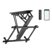 Maclean electric ceiling mount for TV, TUYA support, max VESA 600x400, for sloping walls, remote control, 32"-70&qu Maclean electric ceiling mount for TV, TUYA support, max VESA 600x400, for sloping walls, remote control, 32"-70&qu