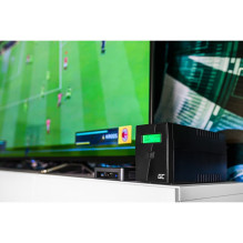 „Green Cell UPS08“ nepertraukiamo maitinimo šaltinis (UPS), interaktyvus, 1000 VA, 700 W, 4 kintamosios srovės lizdai