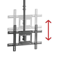 Universal LED LCD monitor with LCD OLED QLED screen for ceiling mounting 23-100 "max. 50 kg Max VESA 600x400 Universal LED LCD monitor with LCD OLED QLED screen for ceiling mounting 23-100 "max. 50 kg Max VESA 600x400