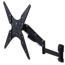 TV or monitor holder black Maclean MC-784 gas spring 32 "-55" 22kg 2 arms TV or monitor holder black Maclean MC-784 gas spring 32 "-55" 22kg 2 arms
