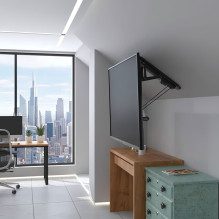 Maclean MC-880 Electric Ceiling TV Mount, 32"-70" 35kg max + Remote Control max VESA 600x411 Maclean MC-880 Electric Ceiling TV Mount, 32"-70" 35kg max + Remote Control max VESA 600x411