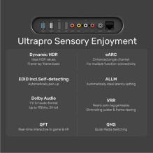 UNITEK C140W HDMI kabelis 5 m HDMI A tipo (standartinis) juodas