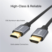 UNITEK C140W HDMI kabelis 5 m HDMI A tipo (standartinis) juodas