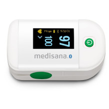 „Medisana PM 100“ pulsoksimetras, pilkas, baltas