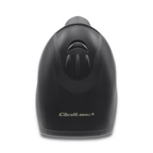 „Qoltec 50866“ lazerinis brūkšninių kodų skaitytuvas, 1D, CCD, USB, juodas