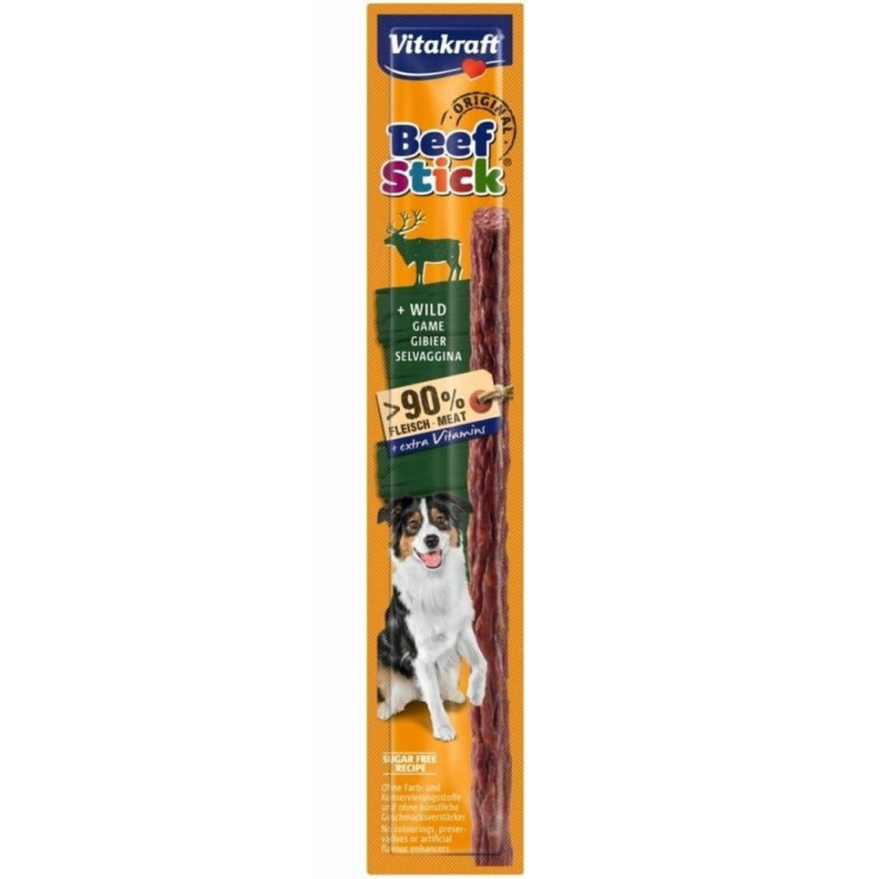 VITAKRAFT jautienos lazdelės šunims - skanėstas - 12 g