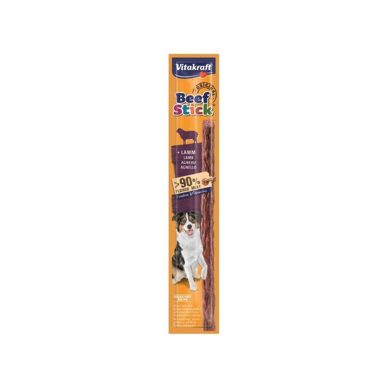 VITAKRAFT jautienos lazdelės su ėriena - šunų skanėstas - 12 g