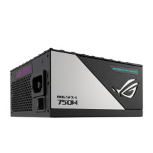 ASUS ROG Loki SFX-L 750W Platinum maitinimo blokas 20+4 kontaktų ATX juodas, sidabrinis