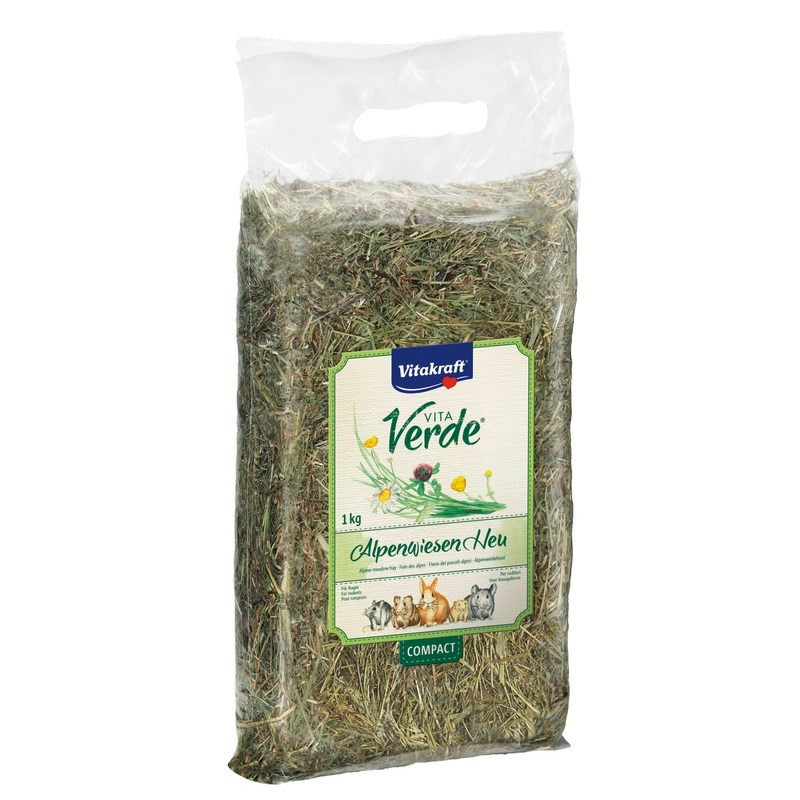 VITAKRAFT VitaVerde Alpių pievos šienas graužikams - 1 kg