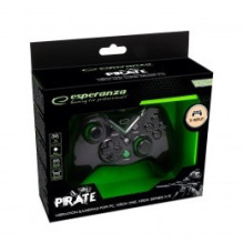 Esperanza EGG114K žaidimų valdiklis, juodas, USB 2.0, analoginis / skaitmeninis, PC, Xbox One, Xbox Series S, Xbox Serie