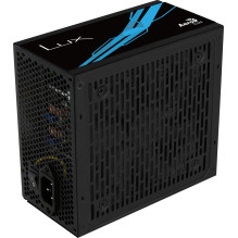 „Aerocool LUX850“ kompiuterio maitinimo šaltinis, 850 W, 80 Plus Bronze, 230 V, 88 % efektyvumas, juodas