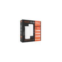 „Tenda EX12“ dviejų dažnių (2,4 GHz / 5 GHz) „AX3000“ sistemos tinklelio „Wi-Fi 6“ (2 vnt. pakuotė), balta