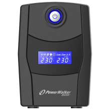 „PowerWalker VI 800 STL Line-Interactive“ 0,8 kVA 480 W 2 kintamosios srovės lizdai