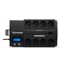 „CyberPower BR1000ELCD-FR“ nepertraukiamo maitinimo šaltinis (UPS), interaktyvus, 1 kVA, 600 W, 8 kintamosios srovės liz